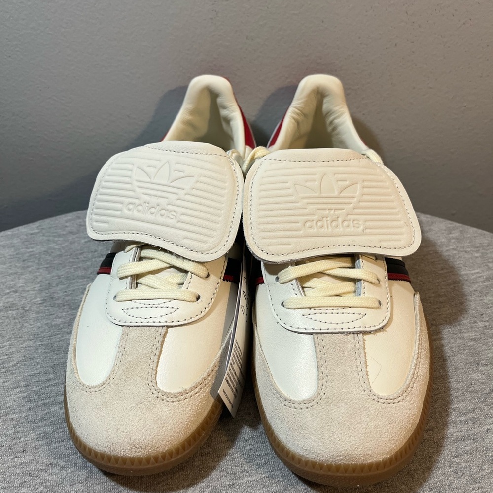 Adidas Original Sambas LT White With Red Tabs Men’s Shoe Size 9.5 JQ5124​ - Picture 3 of 11